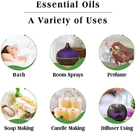 Prirodna tema Esencijalna ulja Set - Top 7 aromaterapijska ulja za difuzore Humidifiers - miris,