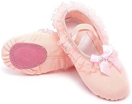 Achiyi baletne cipele za djevojke baletske prakse cipele djevojke balet papuče Toddler Plesne cipele