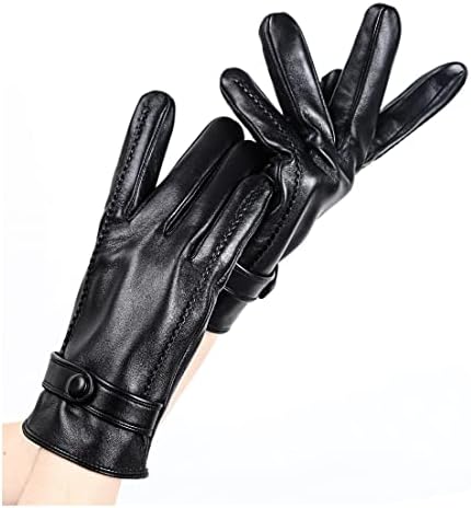 N / A muške kožne rukavice dvostrane prugaste rukavice na dodir muške rukavice muške tople zimske