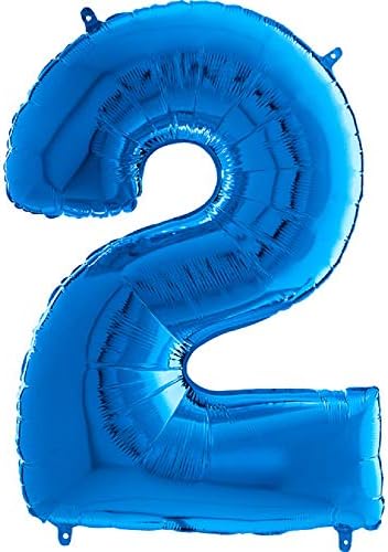 Toyland® 40 Broj folije balon - zabavni ukrasi - različite boje i brojevi