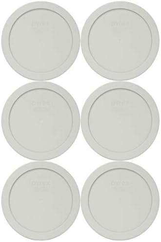 Pyrex 7201-PC elegantan srebrni okrugli plastični poklopac za skladištenje hrane, proizveden u SAD-u-2