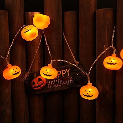 Halloween Pumpkin Lantern žičana svjetla, ukrasi za Dan zahvalnosti padaju žičana svjetla sa 8.2 Ft/20