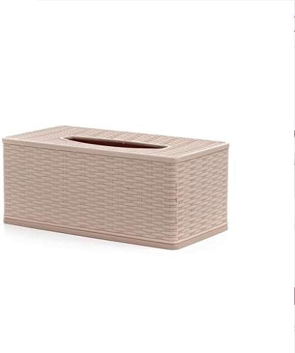 Kutija za tkivo Square Papir Box držač za lice za kupaonicu Vanity Countertops, Komoda za spavaće