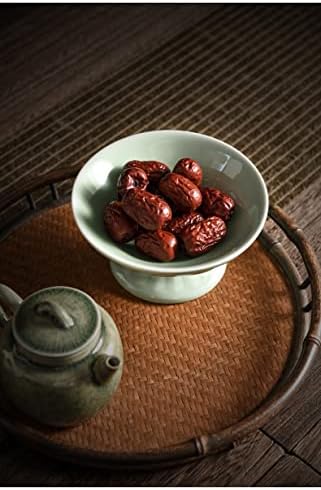 DOUBA Creative Zen velika ploča kineska peć za čaj sa visokim nogama postaje voćna ploča Snack Candy keramička