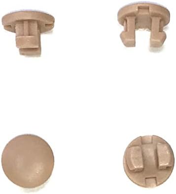 Azija Kupi 10pcs horizontalne rolete Plastični donji gumb za kabel za merdevine 1/2 - 10 boja