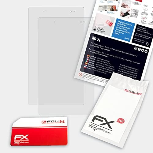 Atfolix zaštitnik ekrana kompatibilan sa Sony Xperia Z3 Tablet kompaktnom folijom za zaštitu ekrana,