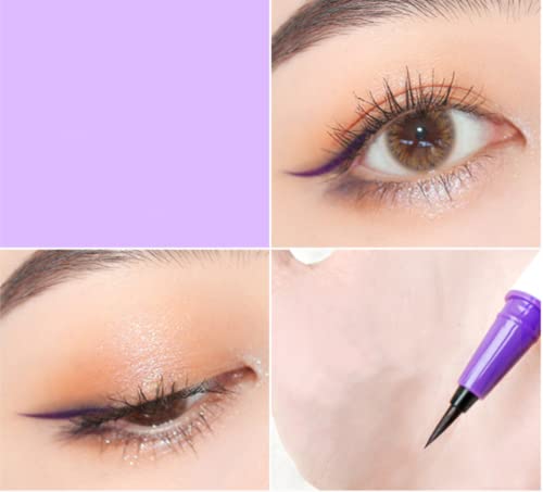 ICATHUNY tekuća olovka za oči izdržljiva dugotrajna olovka za oči u boji, visoko pigmentirana, bez razmazivanja,