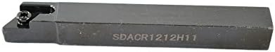 1pcs SDACR 1212H11 Legura čelika CNC tokarička struga za struju za okretanje alata za bušenje za DCMT11T3,