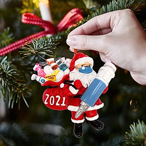 Božićni ukrasi 2021,smiješni ukrasi za jelku, kreativne ručno izrađene figurice Santa Claus Party Dekoracije