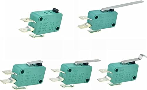 Berrysun mikro prekidači mikro granični prekidači 16A 250V 125V NO+NC+COM 6.3 mm 3 igle SPDT Micro Switch