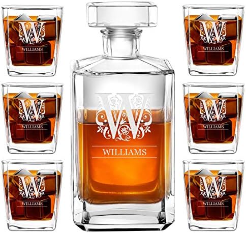 Maverton set viskija sa 6 čaša za žene-personalizovani Tumblers-23 fl oz. Univerzalni bokal -