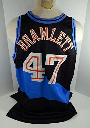 1999-00 Cleveland Cavaliers A.J. Bramlett 47 Igra izdana Black Jersey 50 793 - NBA igra koja