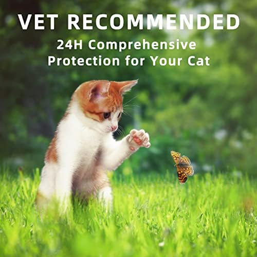 Prevencija u pravu i krpelja za mačke, liječenje mačaka, brzo djelovanje i vodootporan, preko 1,5 kilograma,