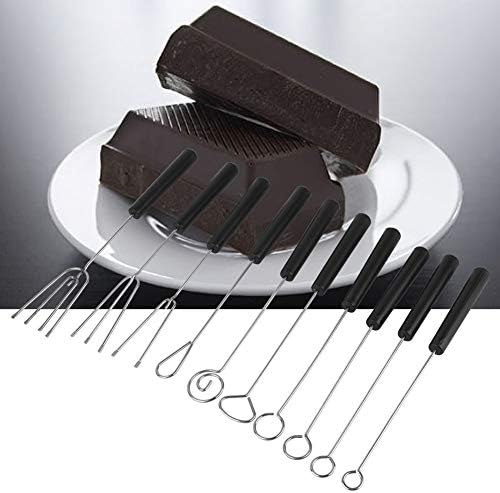 10kom Set viljuški za potapanje čokolade zalihe za pečenje viljuške za Fondue od nerđajućeg čelika DIY
