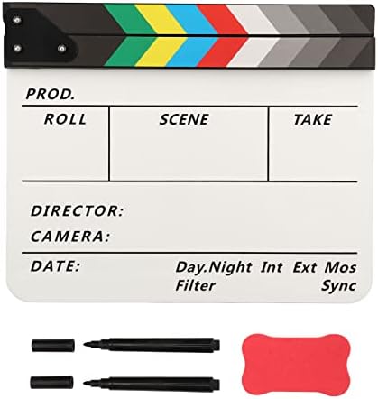 Clapperboard, jasan i oštar zvuk lagane filmske ploče za Studio