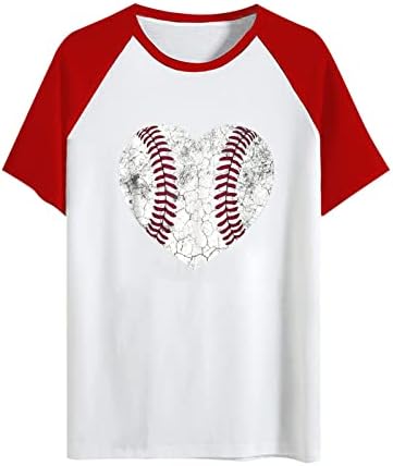 Životni vijek šavova Žene vrši majice za bejzbol mami s smiješnim izrekom Blok u boji kratkih