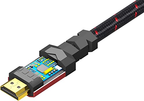 4k HDMI 2.0 kabel 15 ft [2 paket] od ritzgear-a. 18 Gbps ultra brza pletenica za pletenice