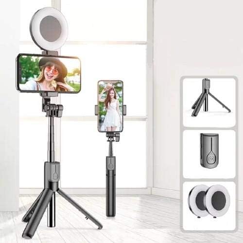 Boxwave stalak i nosač kompatibilni sa LG K22-RingLight SelfiePod, Selfie Stick produžna ruka sa prstenastim svjetlom