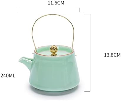CCBUY Starry Sky Glaze čaj za čaj, kineski tradicionalni pejzažni uzorak čajnik keramički cvijet