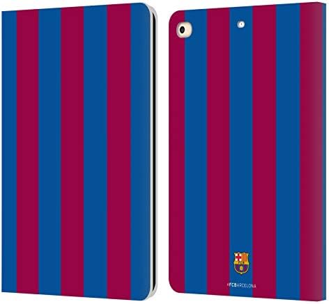 Dizajni glave službeno licencirani FC Barcelona Stripes Crest kožna knjiga Novčani poklopac Kompatibilan sa Apple