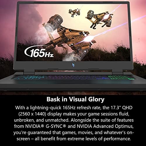 Acer Nitro 17 Gaming Laptop | AMD Ryzen 7 7735HS osmojezgarni CPU | NVIDIA GeForce RTX 4070 laptop