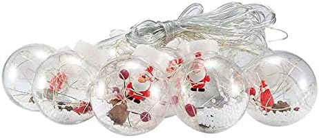 Božić snjegović string Lights, unutarnji vanjski ukras Fairy Lights niskonaponski vodootporan Božić
