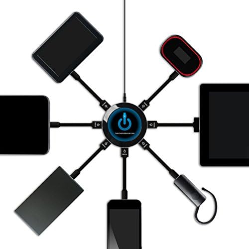 ChargeHub X7-7-Port USB Charger desktop stanica za punjenje 2.4 a po portu/44w-Smartspeed tehnologija