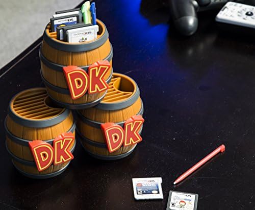 PDP Donkey Kong Barrel Game Card Storage-Nintendo 2DS