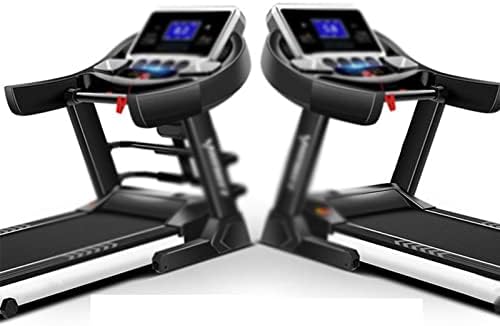Lakikapbj Treadmill Početna Preklopna udarna mutarna multi-funkcija traka za trčanje s masažnim mašinom za fitnes