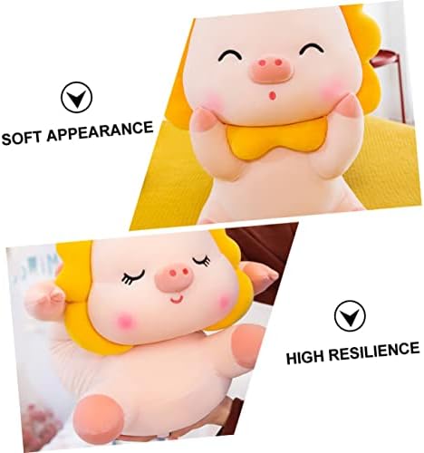 Toyandona 1pc Sun svinjska lutka Punjene životinje za djecu Djeca bacaju jastuk slatka pamučno žuti dijete