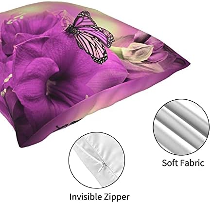 Leptiri jastuk za pukotine cvijeće jastučni jastučni jastučni jastuk kućni ukrasni kauč na dnevnoj sobi