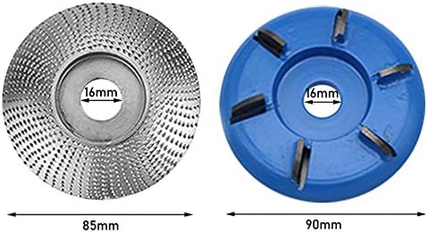 XUCUS 2pcs Carbide brušenje rezbarenja oblikovanja diskova Drvoobičajeni alat za kutne brusilice Kompatibilan