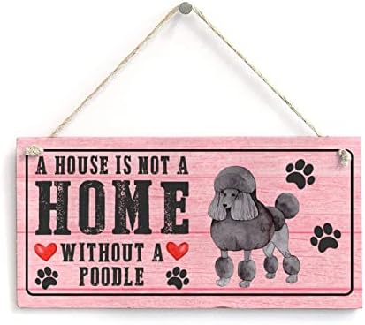Ljubitelji pasa citirajte znak pastir pas kuća nije dom bez psa smiješni drveni znak psa spomen-ploča