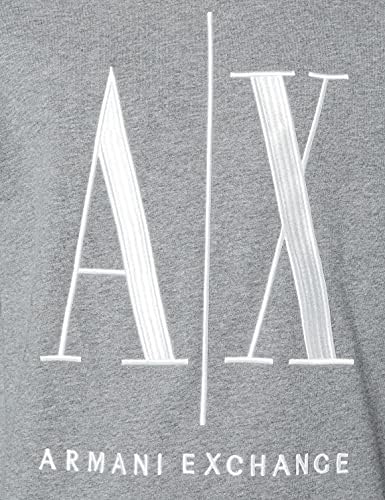 A | X Armani Exchange Men Icon Projekt vezeni duks pulover