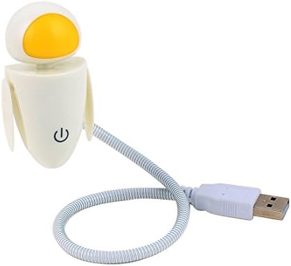 IIVVERR prijenosni USB sučelje HOBOT bebe noćna lampica tastatura Stolna svjetiljka žuta svjetlost (prijenosni