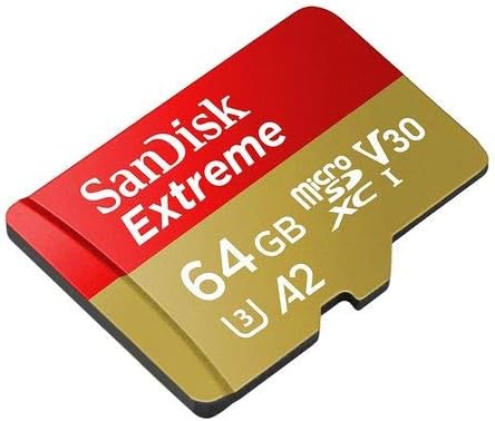 SanDisk Extreme A2 64GB MicroSD memorijska kartica za GoPro Hero 9 Crna akciona kamera Hero9 SDXC