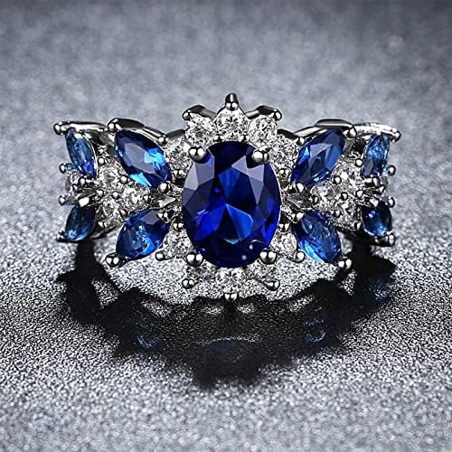 2023 Novi pozlaćeni bakreni prstenovi prstenovi poklon godišnjica Jewelry Žene zircon modni prstenovi