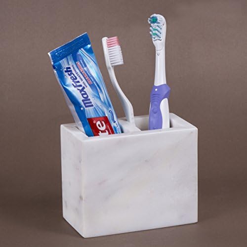 Kreativni kućni prirodni mramorni nosač četkica za zube četkica za šminku za kupatilo Contertop organizirajte