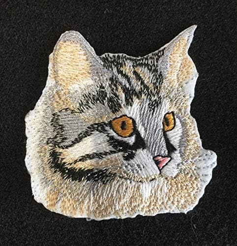 BeyondVision Neverovatne porijeklom porijeklom mačke [Maine Coon Cat Face] Vezeg gvožđa na / sew