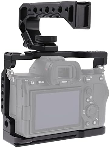 Foto4easy kavez kamere za Sony A7 IV A7S III DSLR kameru, kavez sa ručkom i brzim otpuštanjem 1/4 3/8 Screw