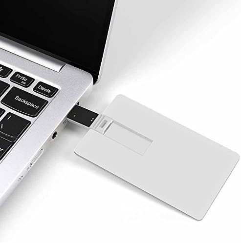 Oblik srca Kruta Kreditna kartica USB Flash diskovi Personalizirani memorijski štap Key Corporate