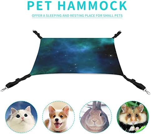 Ruang Bintang Alam Semesta Pet Hammock Udobni podesivi viseći krevet za male životinje psi mačke Hrčak