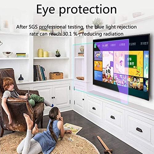 Algwxq TV zaštitni ekran 32-75 inčni anti plavi TV film - ProtivV zaštitni filter, jednostavan