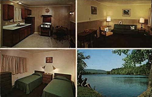 Bay View Apartmani Lake Luzerne, New York NY originalna Vintage razglednica