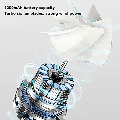 Pwshymi Fan ventilator, 180 ° Besplatno podešavanje mirno zvuk Dvostruko korištenje malog ventilatora