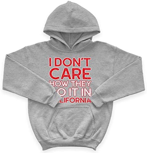 Nije me briga kako to rade u kalifornijskoj djeci 'spužva Fleece Hoodie - Cool Design Dečji hoodie - tiskana