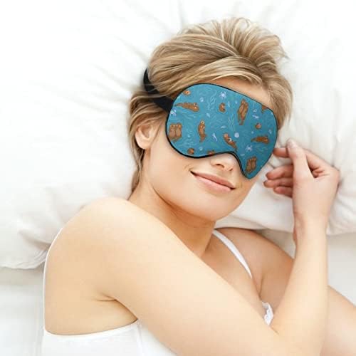 Slatko more Others Sleeping Maska za oči Zamotača s podesivim remen za povezivanje za prijevoz aviona