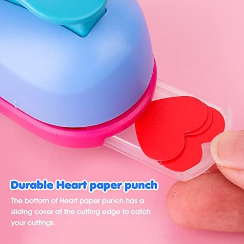 Srce rupa Punch, 1 inčni srce udaraca za papir zanata 25mm srce rupa Punch za izradu spomenar stranice Vjenčanja