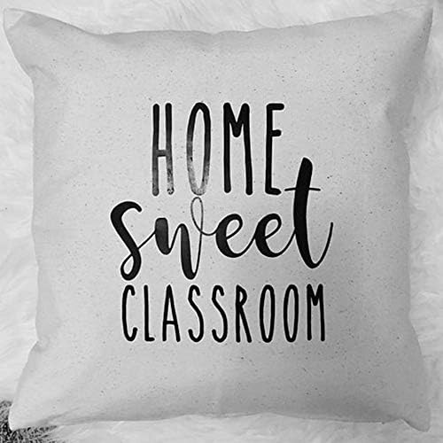 Liceyee kućna slatka učionica jastučni poklopac klase jastučnice 18x18.pillowCovers za školsku krevetu Kauč