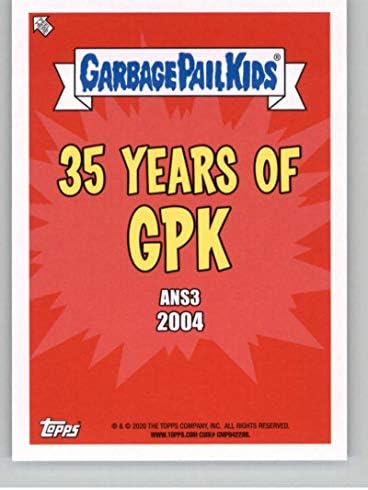2020 TOPPS Sarbage Pail Kids 35. godišnjica serije 2 73A MOE sapien trgovačka kartica